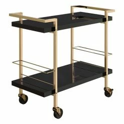 OSP Home Furnishings Alios Serving Cart